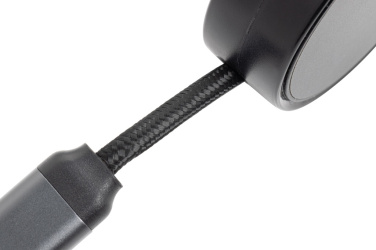 Logotrade dāvanas foto: Terra RCS pārstrādāta alumīnija izvelkamais 6 vienā kabelis