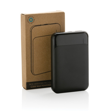 Logotrade ziemassvētku dāvanas foto: RCS pārstrādāta plastmasas 5000 mAh jaudas banka
