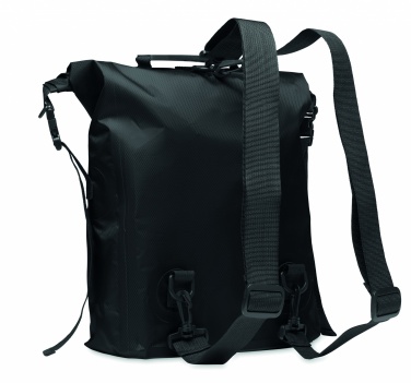 Logotrade korporatīvās dāvanas foto: RPET ūdensnecaurlaidīga rolltop soma