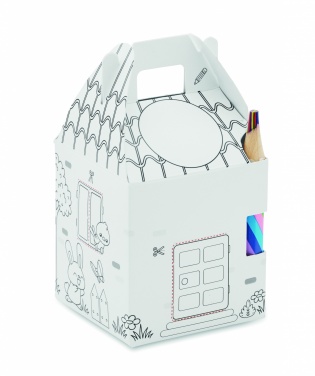 Logotrade dāvanas foto: Mājas formas sēklu audzēšanas komplekts