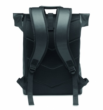 Logotrade Ideja dāvanas foto: Klēpjdatora PU Rolltop mugursoma