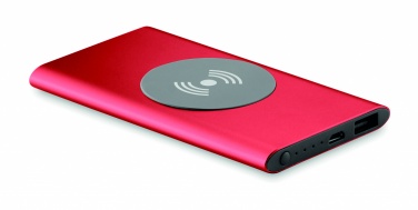 Logotrade korporatīvās dāvanas foto: Bezvadu barošanas banka 4000mAh