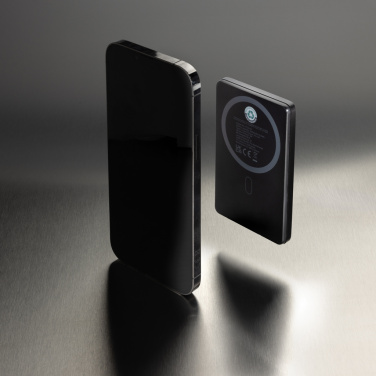 Logotrade korporatīvās dāvanas foto: Orion RCS pārstrādāta alumīnija 5000 mah 5 W magnētiskā jaudas banka