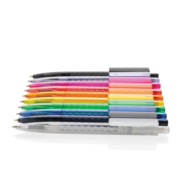 Logotrade logo dāvanas foto: X3 GRS pārstrādāta datora plastmasas pildspalva matēta