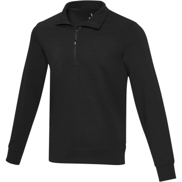 Logotrade korporatīvās dāvanas foto: Skārda unisex Aware™ pārstrādāts ceturtdaļas rāvējslēdzēja džemperis