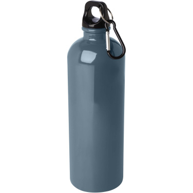 Logotrade dāvanas foto: Oregon 750 ml RCS sertificēta vienas sienas nerūsējošā tērauda ūdens pudele ar karabīni