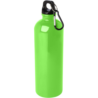 Logotrade dāvanas foto: Oregon 750 ml RCS sertificēta vienas sienas nerūsējošā tērauda ūdens pudele ar karabīni