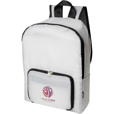 Logotrade biznesa dāvanas foto: EcoFold RPET saliekamā mugursoma 15L
