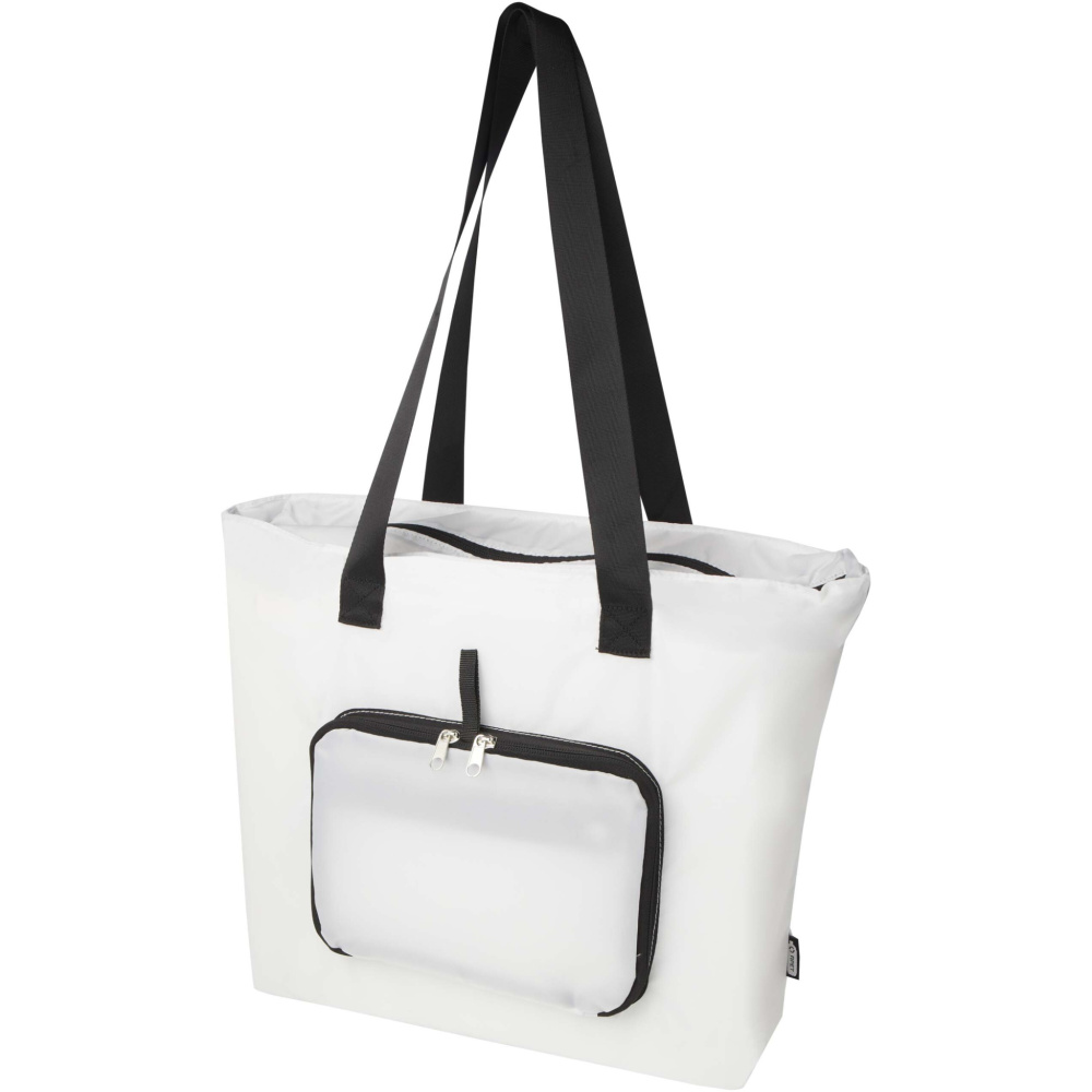 Logotrade korporatīvās dāvanas foto: EcoFold RPET salokāms soma 16L