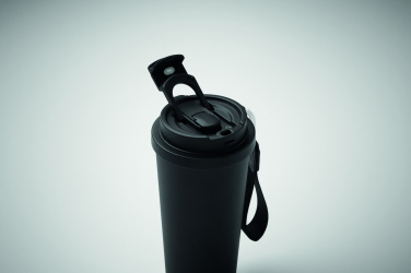 Logotrade korporatīvās dāvanas foto: Divsienu glāze 500ml