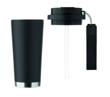 Logotrade ziemassvētku dāvanas foto: Divsienu glāze 500ml