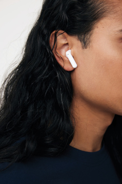 Logotrade korporatīvās dāvanas foto: Tunevo RCS bezvadu austiņas no pārstrādātas plastmasas