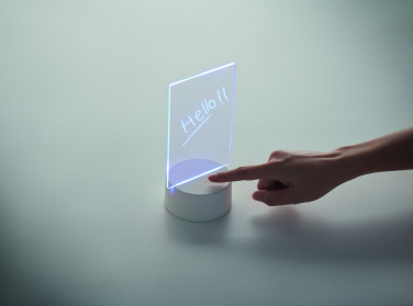 Logotrade dāvanas foto: Izgaismota LED piezīmju dēlis