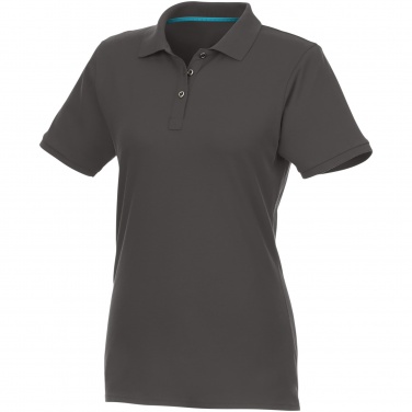 Лого трейд бизнес-подарки фото: Beryl short sleeve women's organic recycled polo