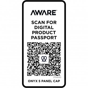 Лого трейд pекламные подарки фото: Onyx с 5 панелями Aware™ кепка из переработанных материалов