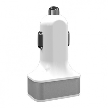 Лого трейд pекламные продукты фото: Автомобильное зарядное устройство с 3 USB-портами