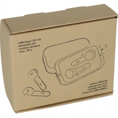 Лого трейд pекламные cувениры фото: Bluetooth-наушники БАРСЕЛОНА