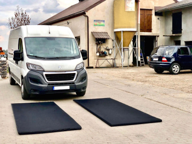 Лого трейд pекламные подарки фото: Дезинфицирующий коврик AGRO DRIVE 120x200x4 см 	 1368087