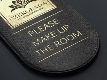 Логотрейд pекламные cувениры картинка: Информационная бирка на дверь в гостинице 1678280