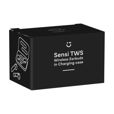 Логотрейд pекламные cувениры картинка: Беспроводные наушники Sensi TWS в зарядном футляре