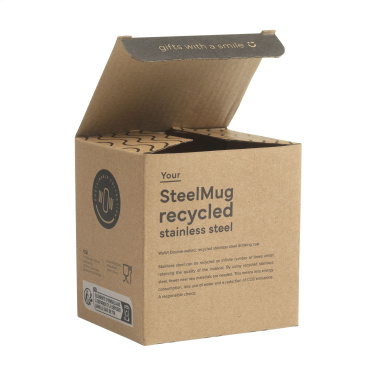 Лого трейд бизнес-подарки фото: SteelMug RCS переработанная сталь 220 мл