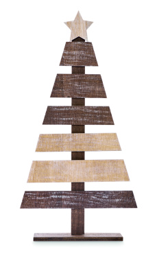 Логотрейд pекламные подарки картинка: Wooden Christmas tree