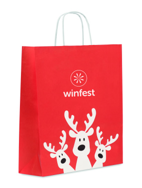 Лого трейд pекламные подарки фото: Gift paper bag large