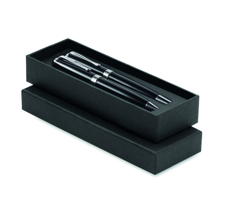Логотрейд pекламные cувениры картинка: Ball pen and roller set