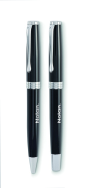 Лого трейд pекламные cувениры фото: Ball pen and roller set