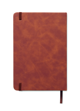 Лого трейд pекламные cувениры фото: A5 smokey PU notebook