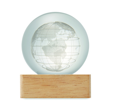Лого трейд бизнес-подарки фото: LED globe glass ball