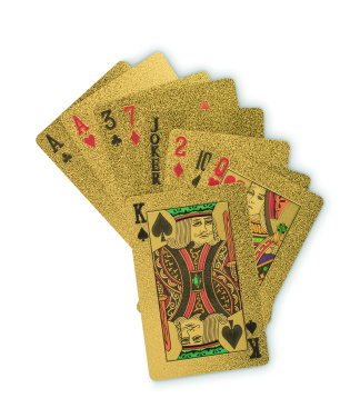 Лого трейд pекламные подарки фото: Waterproof playing cards