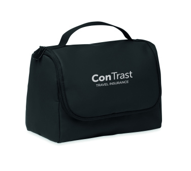 Лого трейд бизнес-подарки фото: Cosmetic hanging bag in PU
