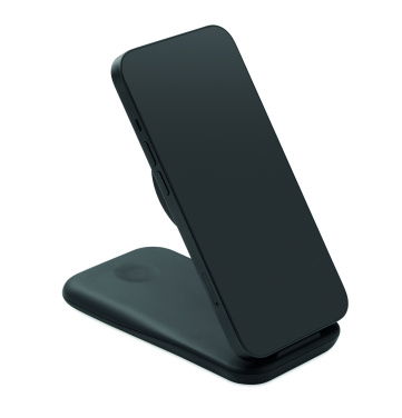 Логотрейд pекламные продукты картинка: 3 in 1 wireless charger 15W