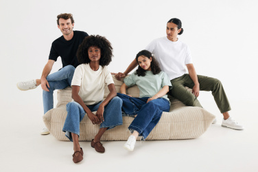 Лого трейд pекламные подарки фото: Футболка IQONIQ Nikko из плотного переработанного хлопка