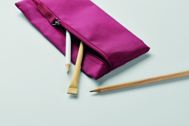 Лого трейд pекламные подарки фото: Zippered pencil case