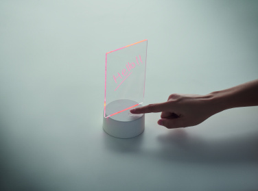 Лого трейд pекламные подарки фото: Light-up LED memo board
