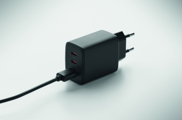 Лого трейд pекламные cувениры фото: EU 2-pole wall adapter/charger