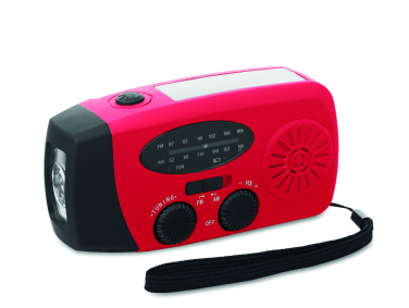 Логотрейд pекламные продукты картинка: Portable radio SOS with LED torch