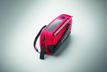 Логотрейд pекламные подарки картинка: Portable radio SOS with LED torch