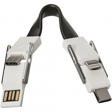 Logotrade presentreklam bild: One 4-i-1-kabel