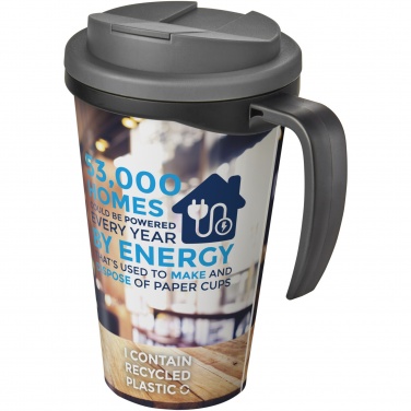 Logotrade presentreklam bild: Brite-Americano® Grande 350 ml mugg med spillsäkert lock