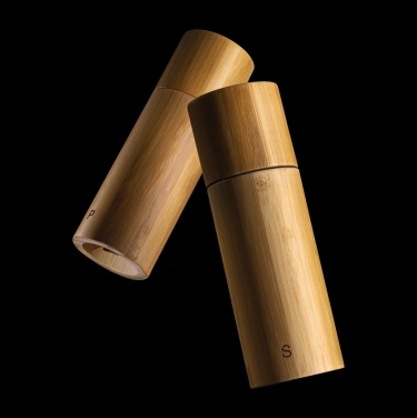 Logotrade reklamprodukter bild: Ukiyo bambu salt & peppar set