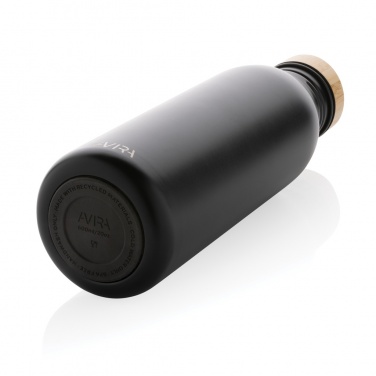Logotrade reklamprodukter bild: Avira Alcor RCS Re-steel vattenflaska 600ml