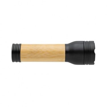 Logotrade kampanjprodukter bild: Lucid 1W ficklampa RCS certifierad återvunnen plast & bambu