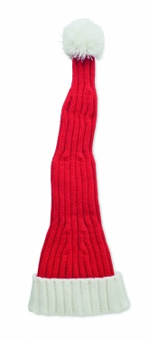Logotrade reklamprodukter bild: Stickad julmössa lång