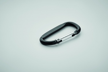 Logotrade reklamprodukter bild: Karbinhake i aluminium.