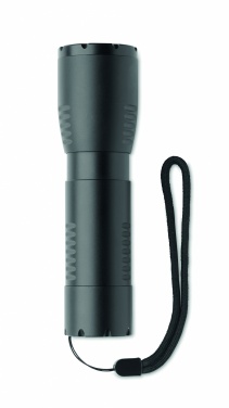 Logotrade reklamprodukter bild: Liten LED-ficklampa i aluminium