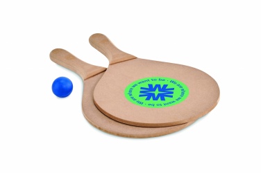 Logotrade reklamprodukter bild: Strandtennis set