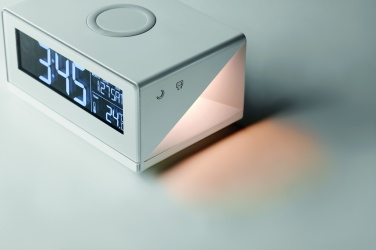 Logotrade profilreklam bild: Väckarklocka med laddstation